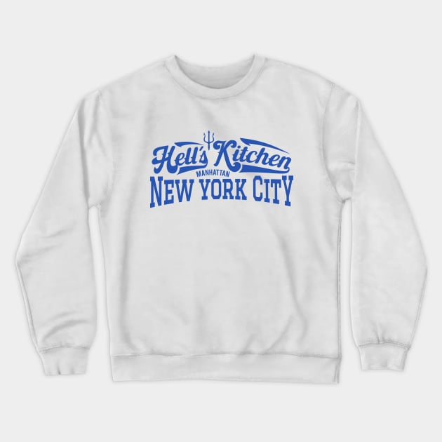 New York Hell´s Kitchen  - Hell´s Kitchen  - Hell´s Kitchen  Manhattan Crewneck Sweatshirt by Boogosh